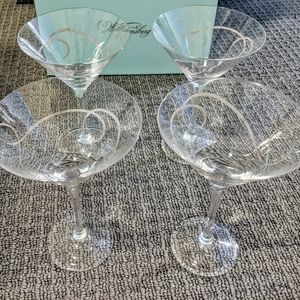Brand new martini glasses